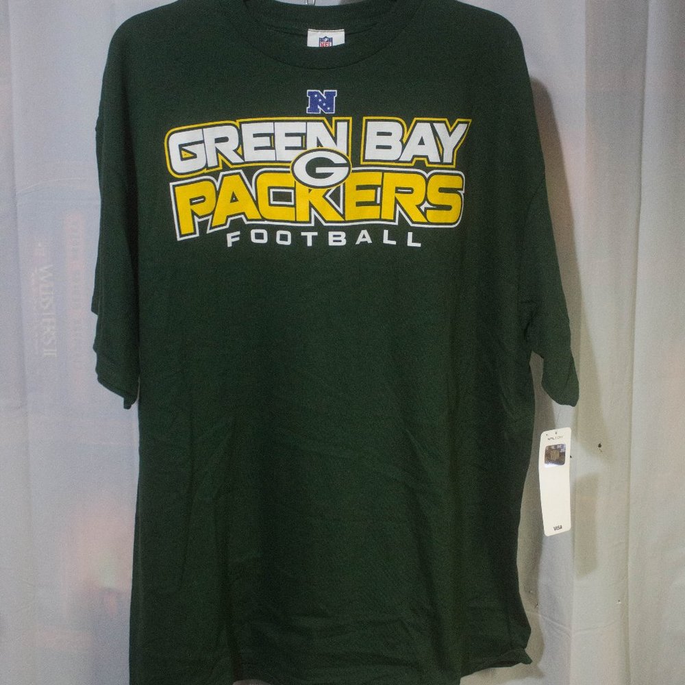 Green Bay Packers Football T-Shirt 2XL